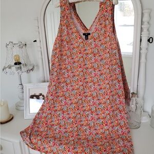 Gap floral dress light fabric